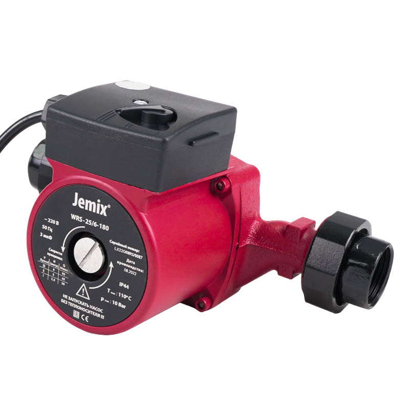 Циркуляционный насос Jemix WRS-25/6-180 с кабелем в Коврове