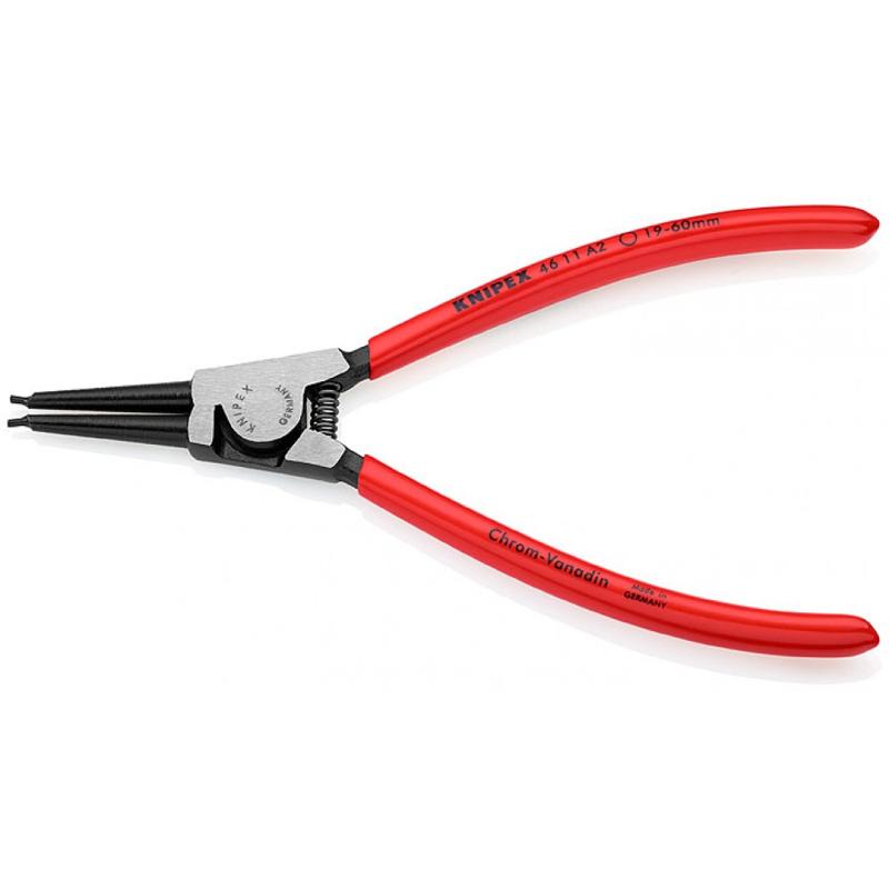Щипцы для внешних стопорных колец Knipex KN-4611A2, черненые, 180 mm в Туле