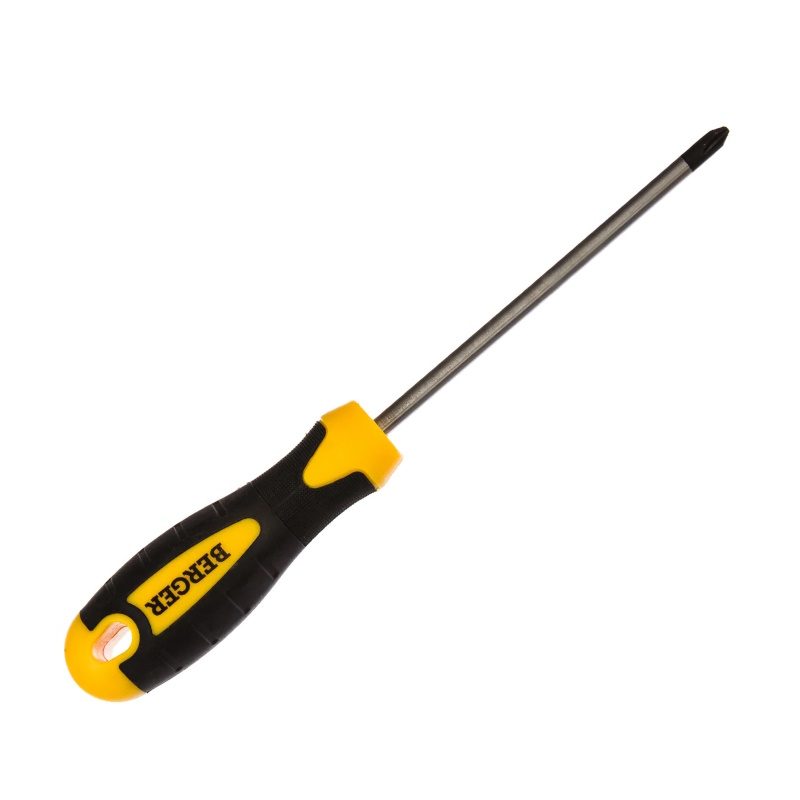 Отвертка крестовая Berger BG1048, PH2х125 мм
