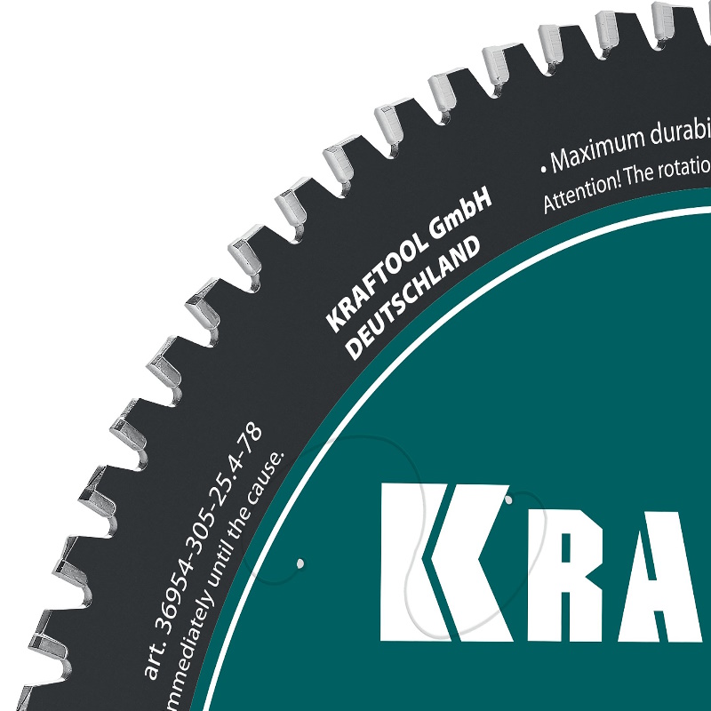 Диск пильный по металлу и стали Kraftool Metal Cut 36954-305-25.4-78, 305 х 25.4 мм, 78Т в Кинешме