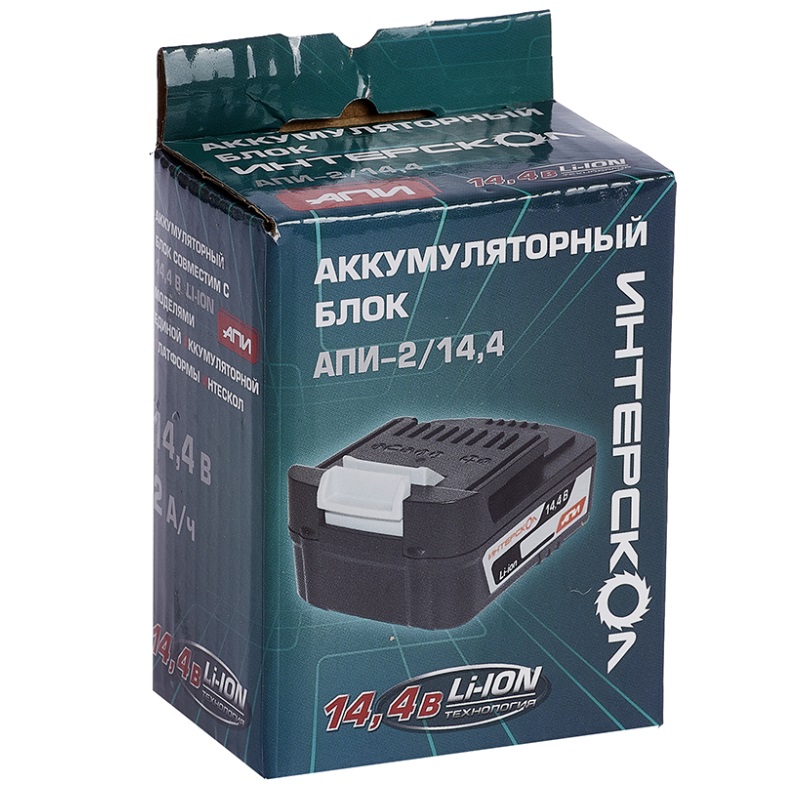 Аккумуляторный блок Интерскол АПИ-2/14,4