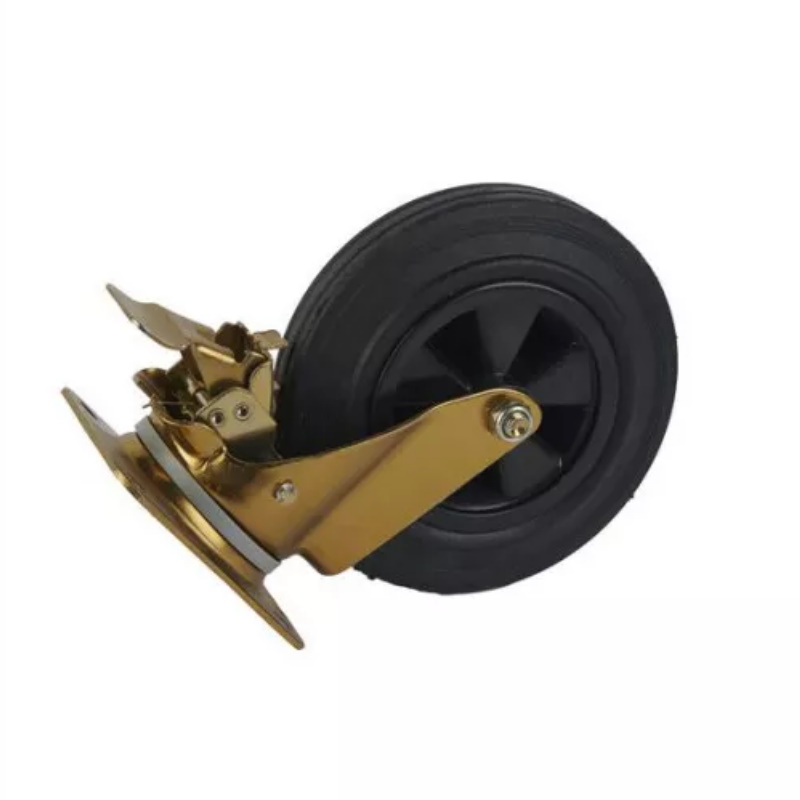 Колесо поворотное TOR SCb80K 1027294, 200 мм, с тормозом