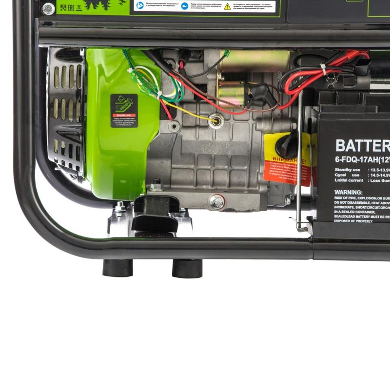 Генератор бензиновый Сибртех БС-6500Э 94548