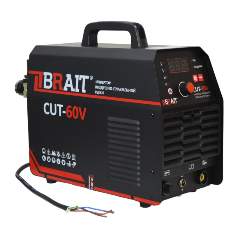 Инвертор для воздушно-плазменной резки Brait CUT-60V 18.01.036.043, 380Вт, 9.2кВт