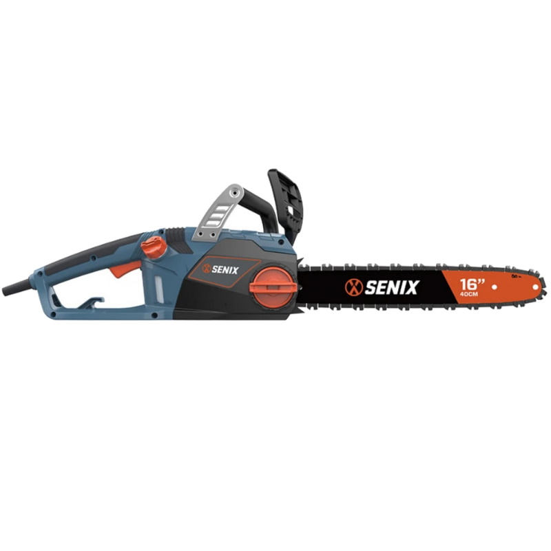 Пила цепная электрическая Senix CSE22-M4-EU, 2200 Вт, 16", шаг 3/8", паз 1.1 мм, 56 звеньев в Муроме