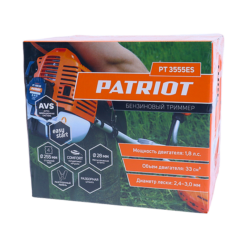 Бензиновый триммер Patriot PT 3555ES Country 250108035