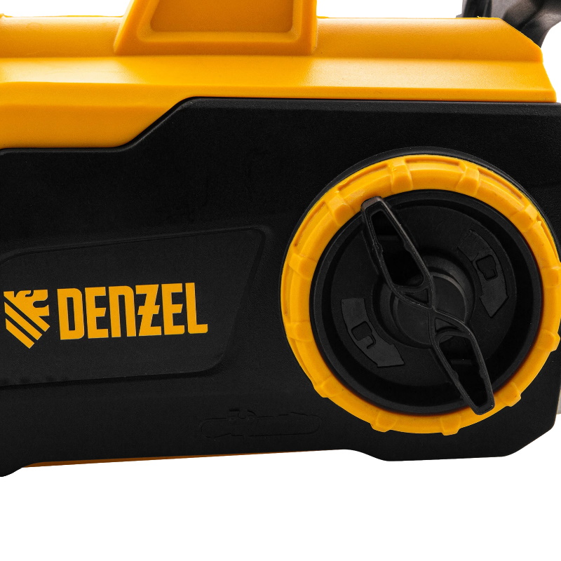 Пила цепная Denzel EDS-2200P 95617, электрическая, 2,2кВт, поперечная, шина 45см, шаг 3/8, паз 1,3мм, 63зв в Туле