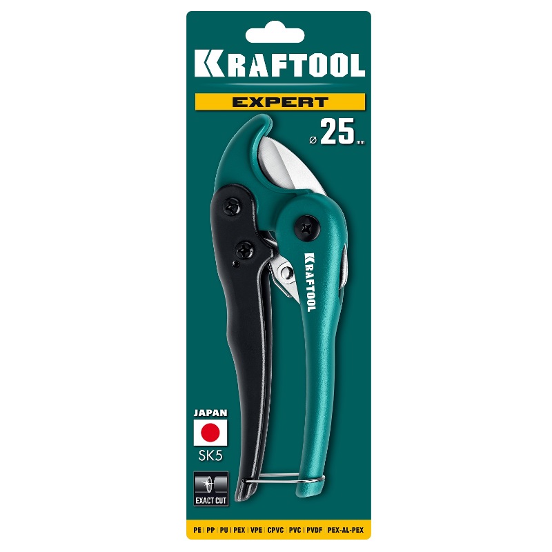 Ножницы Kraftool G-500 23381-25, для металлопластиковых труб, d=25 мм (1") в Твери