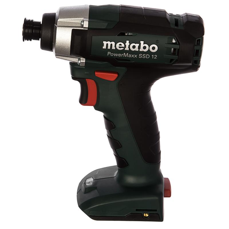 Аккумуляторный ударный винтоверт Metabo PowerMaxx SSD 12 601114890 (макс 3500 ударов/мин, напряжение 12v) в Муроме