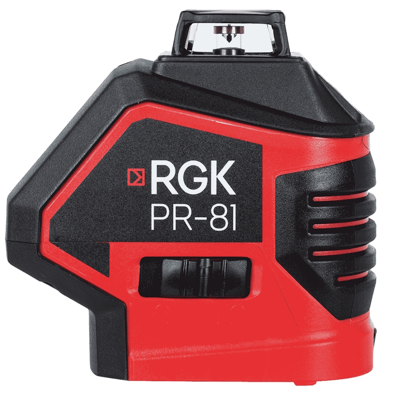 Лазерный уровень Rgk PR-81 4610011873270, 360°, красный луч, 80м с приемником в Костроме