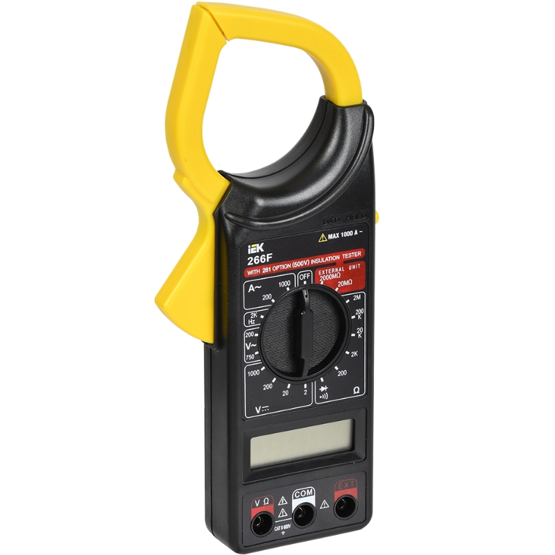 Токоизмерительные клещи IEK EXPERT 266F TCM-1F-266 2705₽