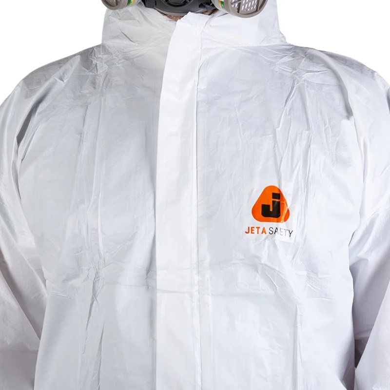 Комбинезон химической защиты Jeta Safety JPC-60-M, из MP 55% полиэтилен, 45% полипропилен, 65 г/м², р.M/48-50 в Иваново