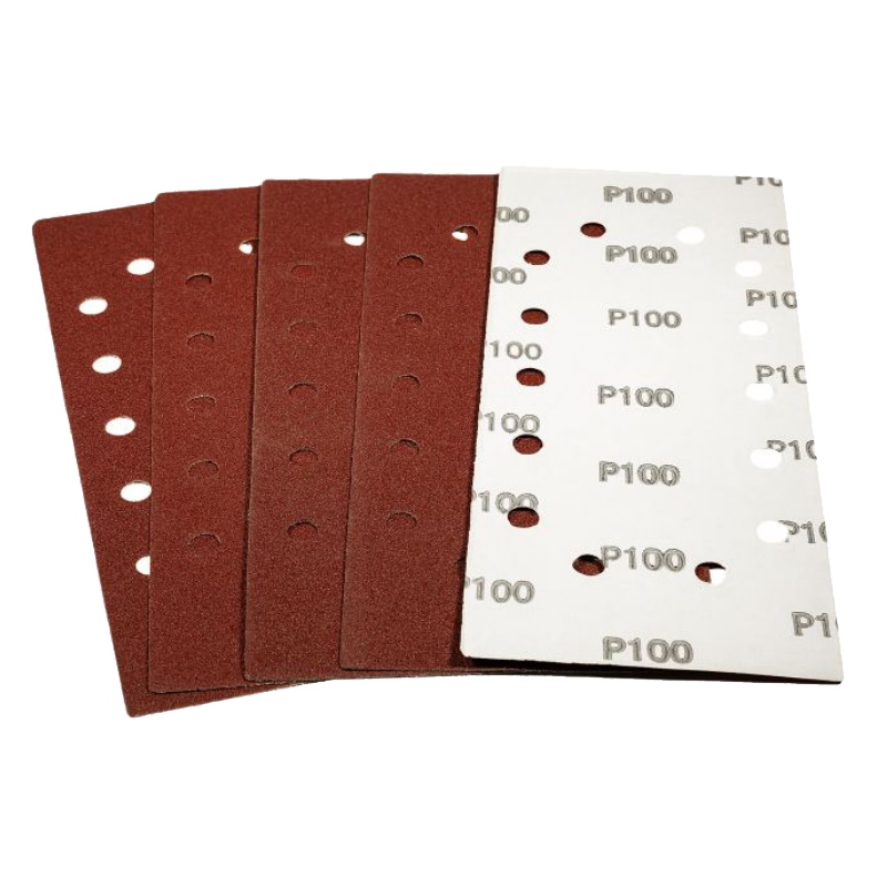 Лист шлифовальный P.I.T. APLS04-F0100, 115x280 мм, P100, 14 отверстий, 5 шт.