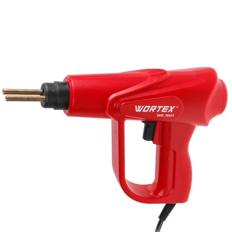 Пистолет для пайки пластика Wortex WG 7001 0323287, в чемодане 70 Вт, 300 С, 500 г