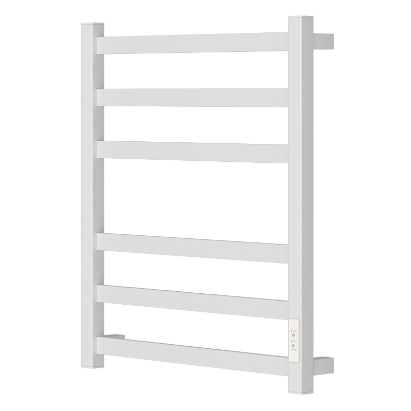 Полотенцесушитель электрический Point PN83856W П6, Меркурий, 500x600, диммер справа, белый в Кинешме