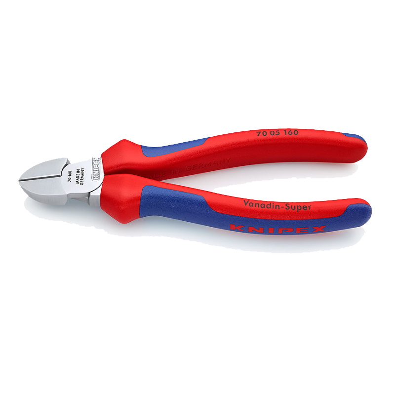 Бокорезы Knipex KN-7005160 160 мм хром двухкомпонентные ручки 5513₽