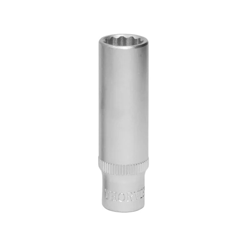Головка торцевая глубокая Thorvik S11S22100 054064 (12-гранная 1/4"DR, 10 мм) в Муроме
