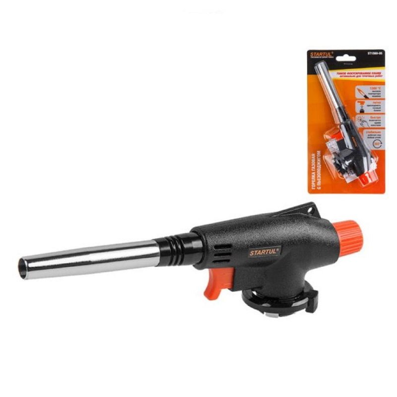 Горелка газовая с пьезоподжигом Startul ST1560-05 ST1560-05 574₽