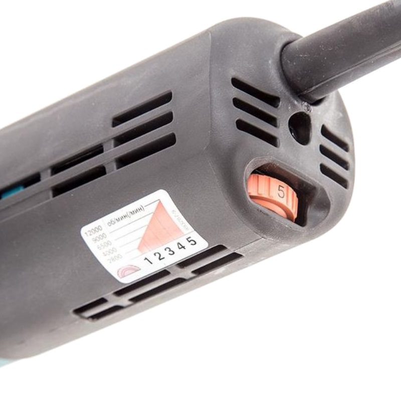Угловая шлифмашина (болгарка) Makita 9565CV, 125 мм, 1400 Вт, плавный пуск, регулировка оборотов в Твери