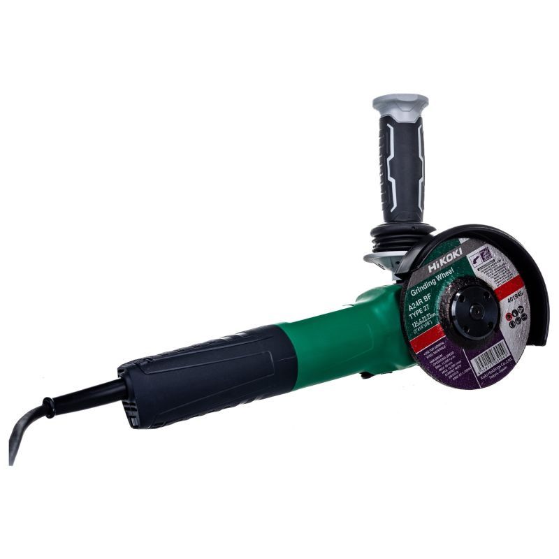 Угловая шлифмашина (болгарка) Hikoki G 13VE G13VENCZ, 125 мм, 1320 Вт, плавный пуск, регулировка оборотов в Иваново