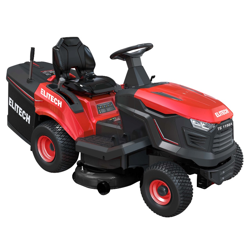 Газонокосилка бензиновая Elitech ТБ 1198А (E1610.003.00) 209895, с сиденьем, Ducar, 452см3,12,5л.с, 1 режим, 98см  в Твери