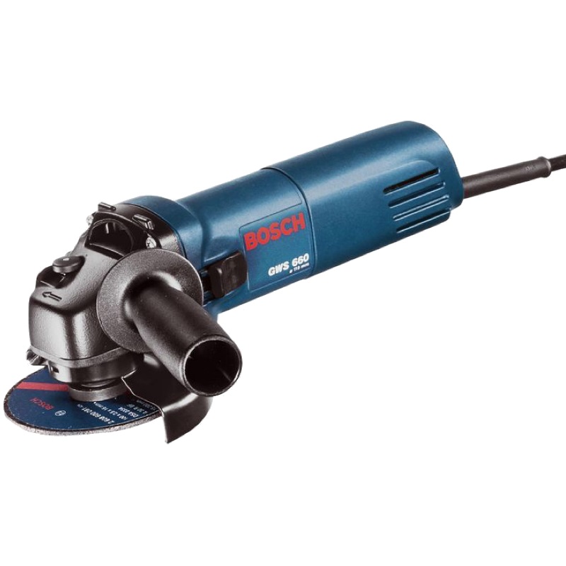 Угловая шлифмашина (болгарка) Bosch GWS 660 0.601.375.08Н, 115 мм, 660 Вт в Муроме