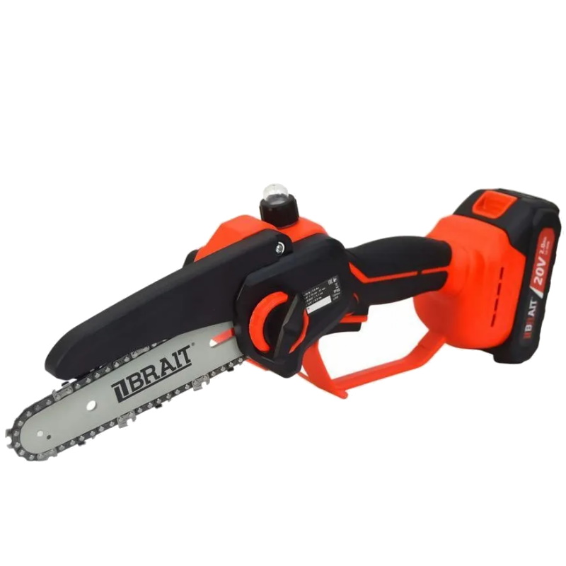 Пила цепная аккумуляторная Brait BCHS20-2NM-1 20В шина 6 37 звеньев кейс 2АКБ 3192₽