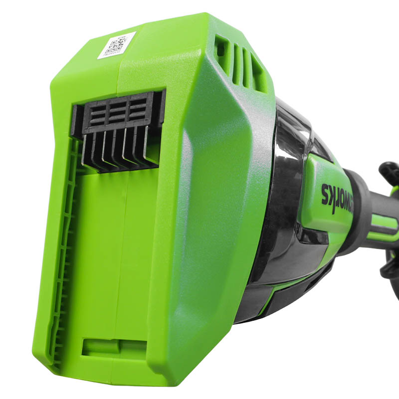 Триммер аккумуляторный Greenworks GD40LT 40V 2112207UB, 38см , с 1 АКБ 4Ач и ЗУ, леска в Твери