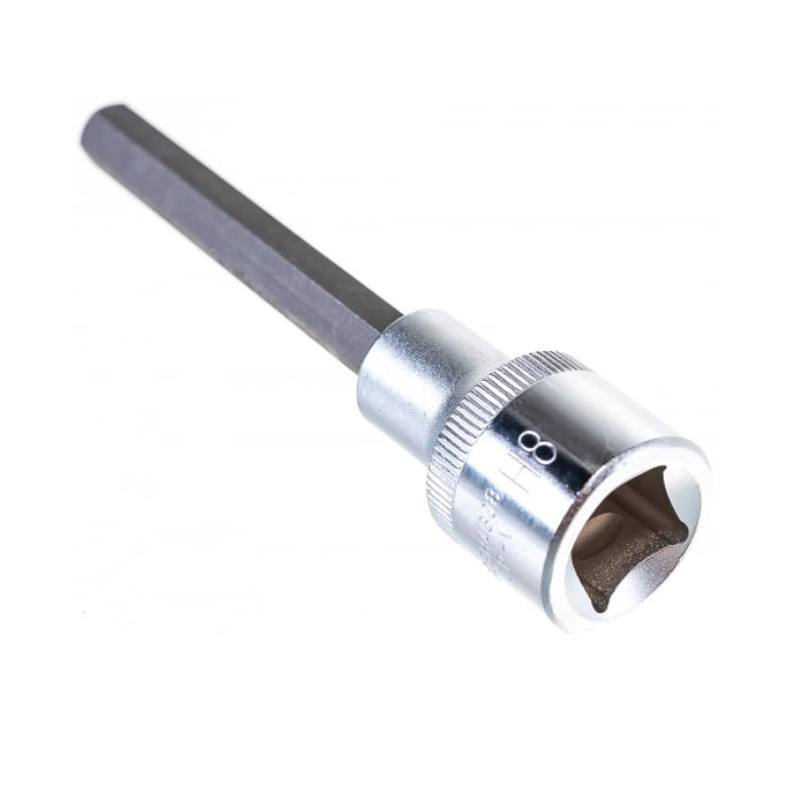 Насадка торцевая Jonnesway S09H4308, 1/2"DR с вставкой H8 мм, L-100 мм в Рыбинске