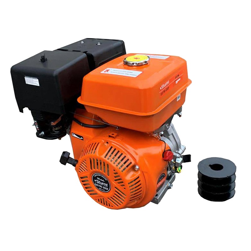 Двигатель бензиновый Sturm GE190-25SP 15 лс 4-тактный хвостовик 25 мм S-type 3 руч шкив 24508₽