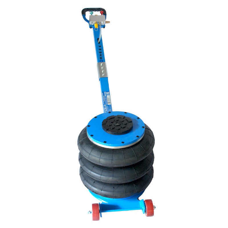 Домкрат пневматический AE&T T08105A, 3-секционный, с ручкой, 5 т в Иваново