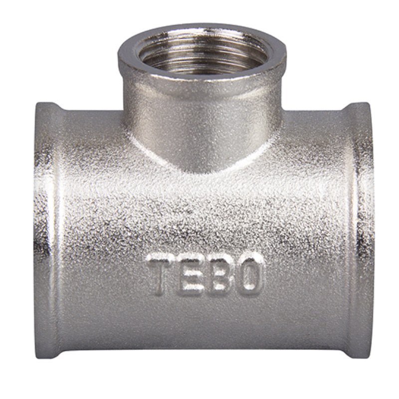 Тройник переходной Tebo ВН T-ЛР.Тр.1.34-12-34.CN, 3/4"x1/2"x3/4"  в Череповце