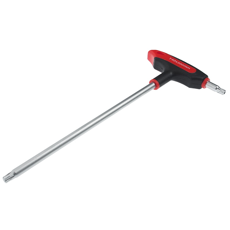 Двусторонний ключ JTC JTC-784840, TORX, с отверстием и Т-образной рукояткой, T40H в Иваново