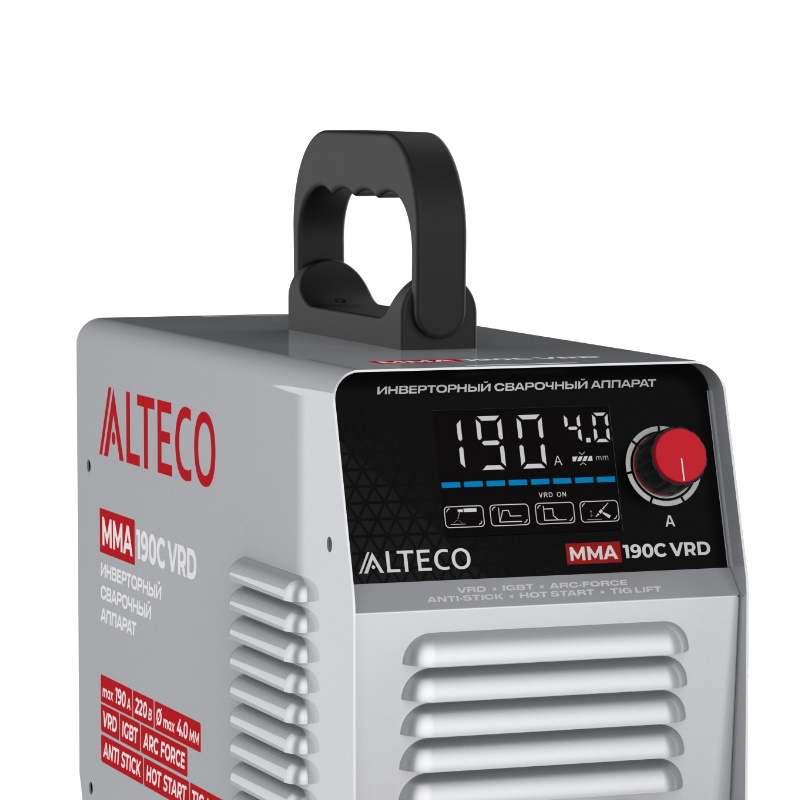 Сварочный аппарат инверторный Alteco MMA-190С VRD 70221