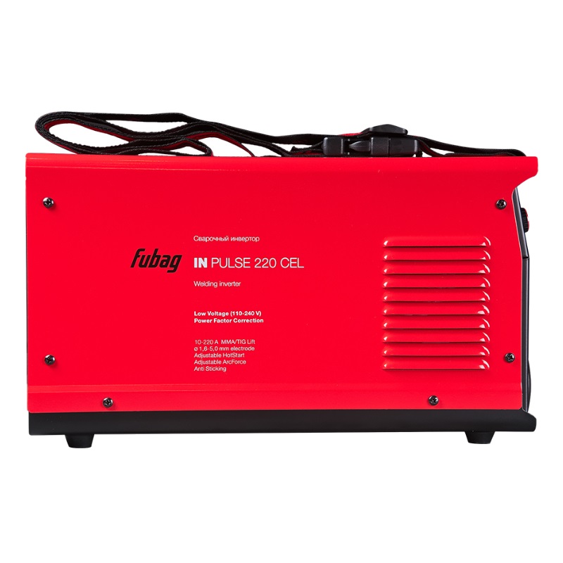 Инвертор сварочный Fubag IN PULSE 220 CEL ручной дуговой сварки с аргоном