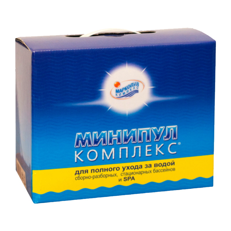 Средство для бассейна Маркопул Кемиклс, 80030, МИНИПУЛ КОМПЛ, короб 6 КГ в Туле