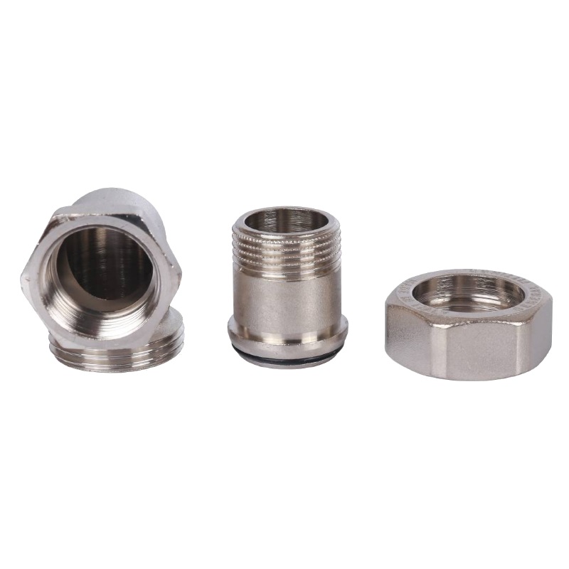 Американка угловая Stout SFT-0057-000034 ВН, 3/4", уплотнение под гайкой o-ring кольцо, никелированное в Переславле
