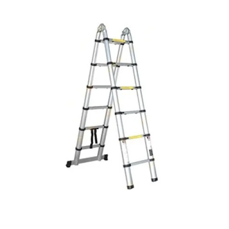 Лестница телескопическая 2-х секционная алюминиевая Startul ST9733-032 156320см 2х5 ступ 111кг 10202₽