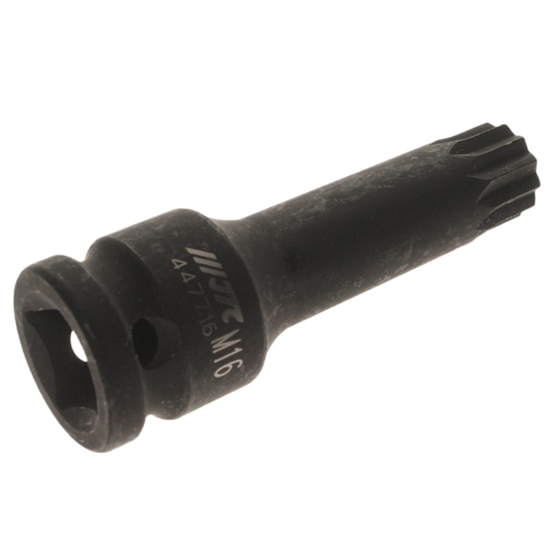 Головка торцевая JTC JTC-447716, ударная, SPLINE, 1/2" х M16, длина 78 мм  в Угличе