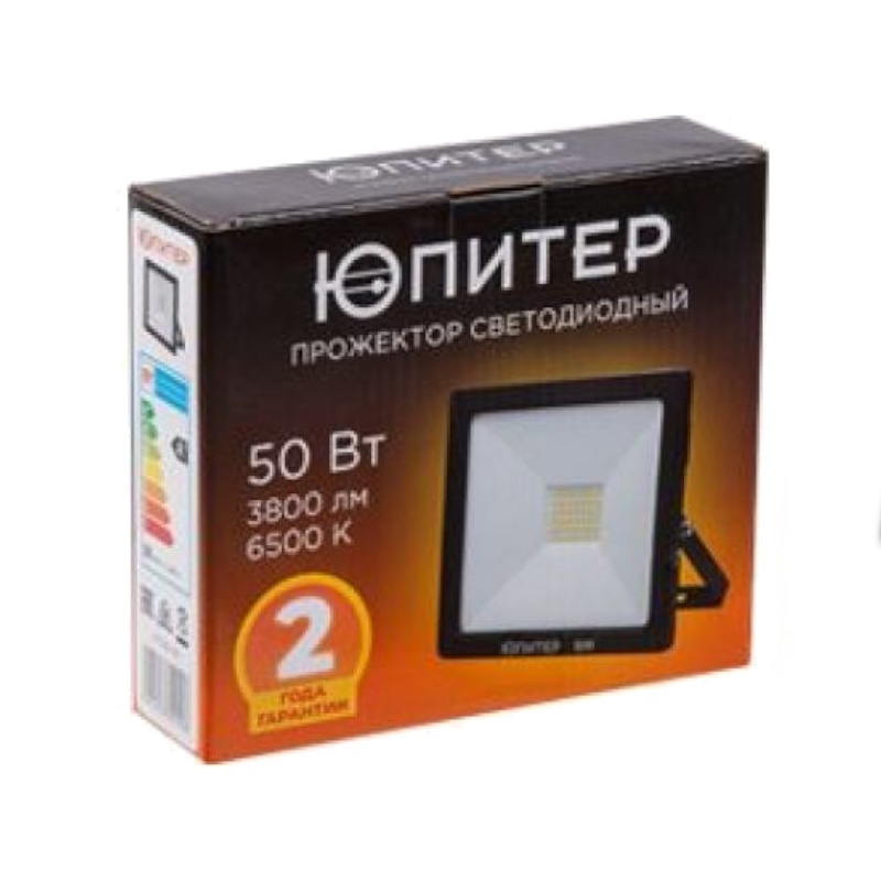 Прожектор светодиодный Юпитер JP1220-50, 50 Вт, 6500K  в Кинешме