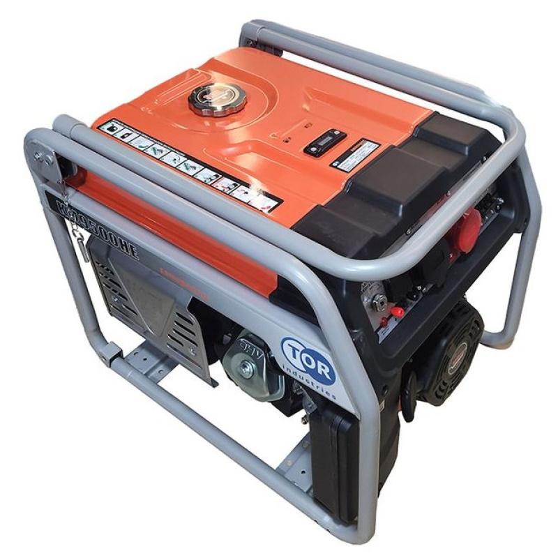 Генератор бензиновый TOR KM8000HE 1045857 6кВт 220В380В с электростартером 56999₽