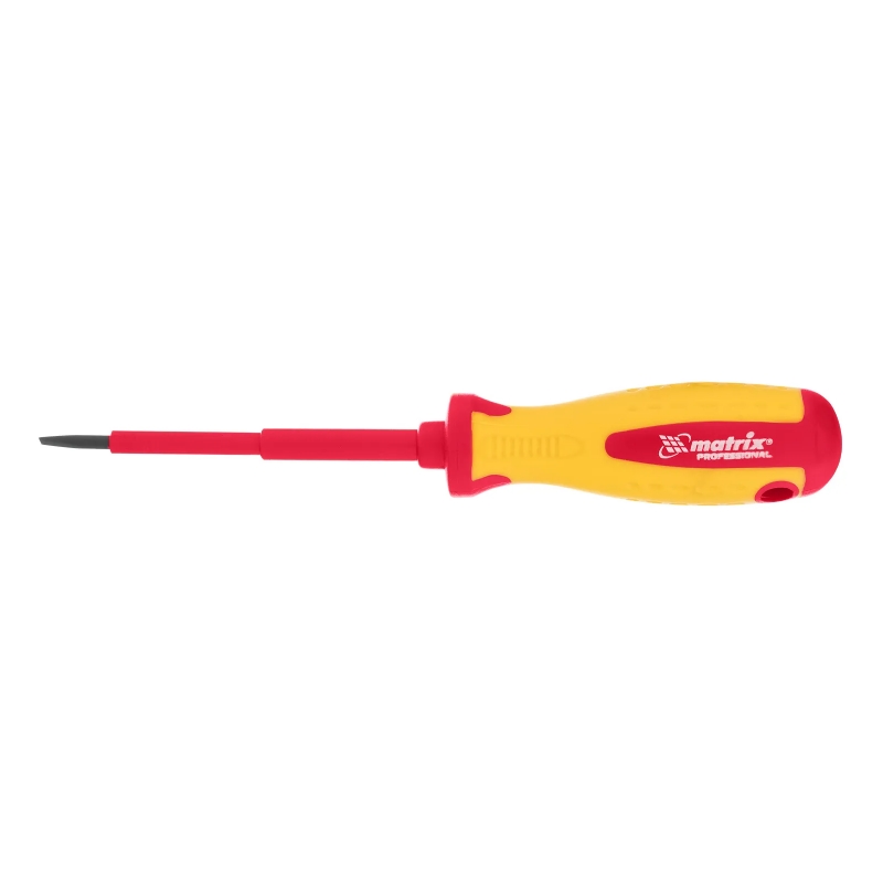 Отвертка Matrix Insulated 12914 до 1000 В, SL3,0x80 мм, CrMo, 2к рукоятка в Угличе