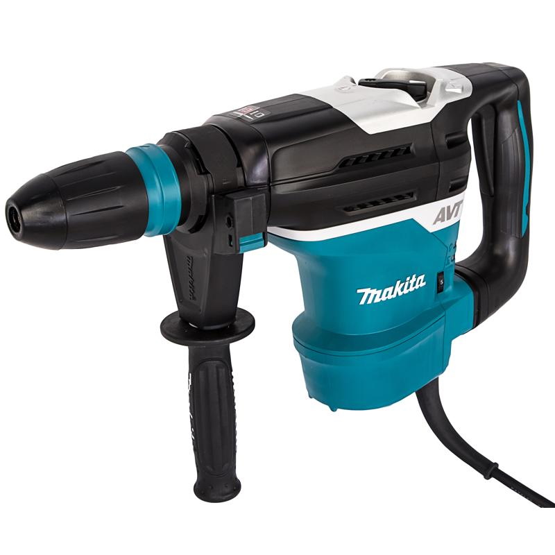 Профессиональный перфоратор Makita HR4013C (тип патрона SDS-Max, вес 6.8 кг, вертикальное расположение двигателя)