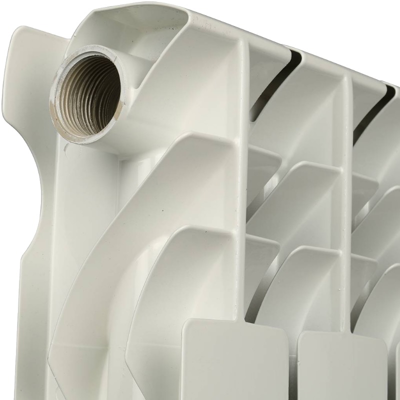 Радиатор алюминиевый Rommer Plus 500 RAL-3210-050004, 4 секции в Кинешме