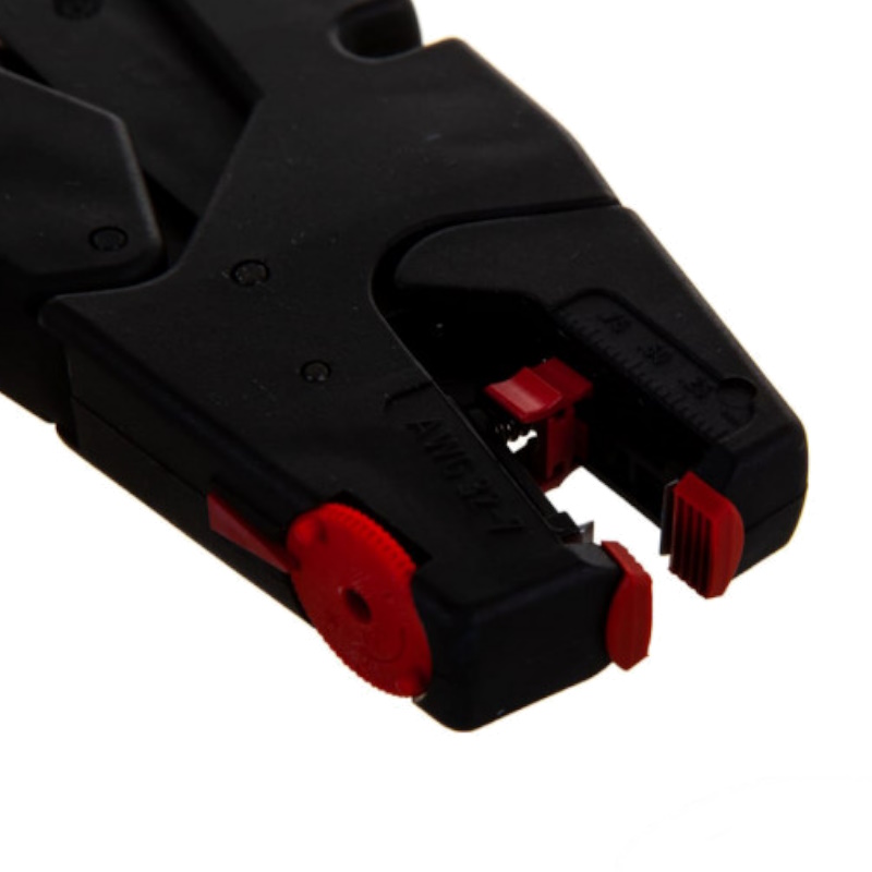 Стриппер автоматический Knipex KN-1240200SB, со сменными ножами, Ø 0.03-10 мм (AWG 32-7), 200 мм в Иваново