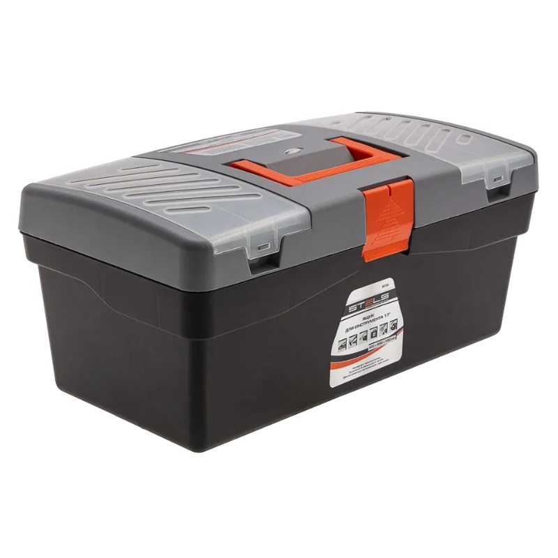 Ящик для инструмента Stels 90704, 420х220х180 мм, 17", пластик в Ярославле