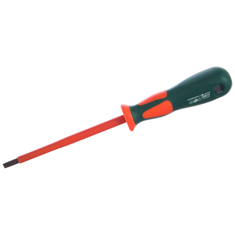 Отвертка стержневая шлицевая Jonnesway DV13S5125 047472 диэлектрическая, SL5,5х125 мм в Туле