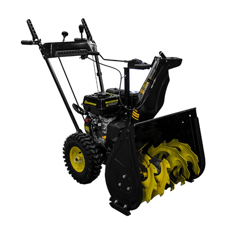 Снегоотбрасыватель бензиновый Champion ST655 (мощность двигателя 6.5 л.с., ширина захвата 56 см, ручной стартер) в Костроме
