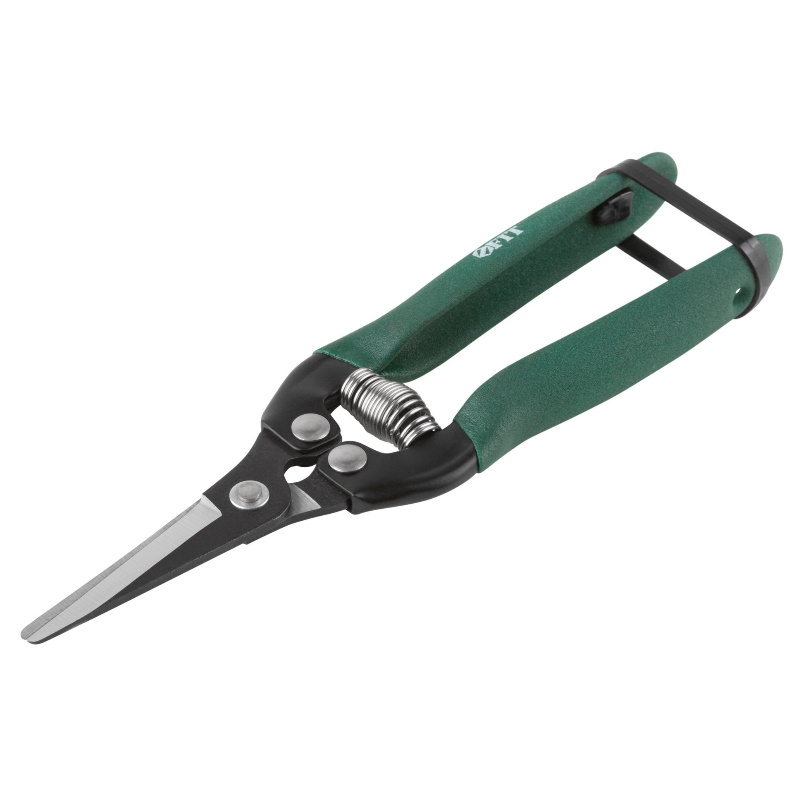 Секатор цветочный Fit 77075, режущие кромки внахлест, ПВХ накладки на ручки, 180 мм в Туле
