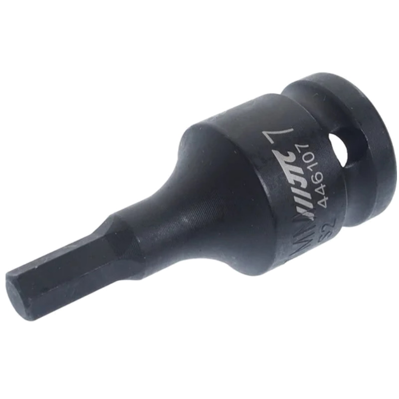 Головка торцевая ударная JTC JTC-446107, HEX 1/2" H-7, диаметр 25, длина 60 мм в Иваново